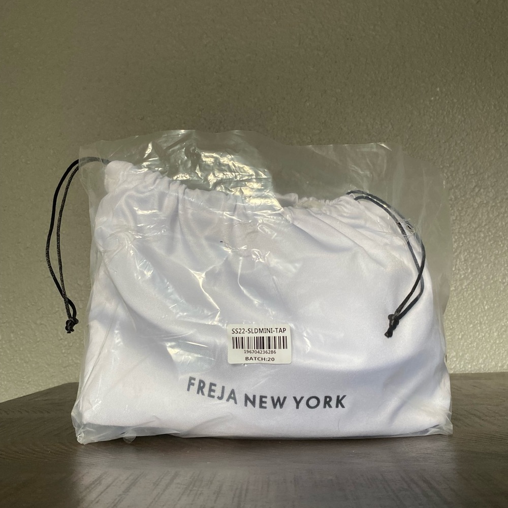 DISCONTINUED NEW with Dust Bag and tags Tan / Taupe Freja Mini Shoulder Bag - Picture 13 of 13